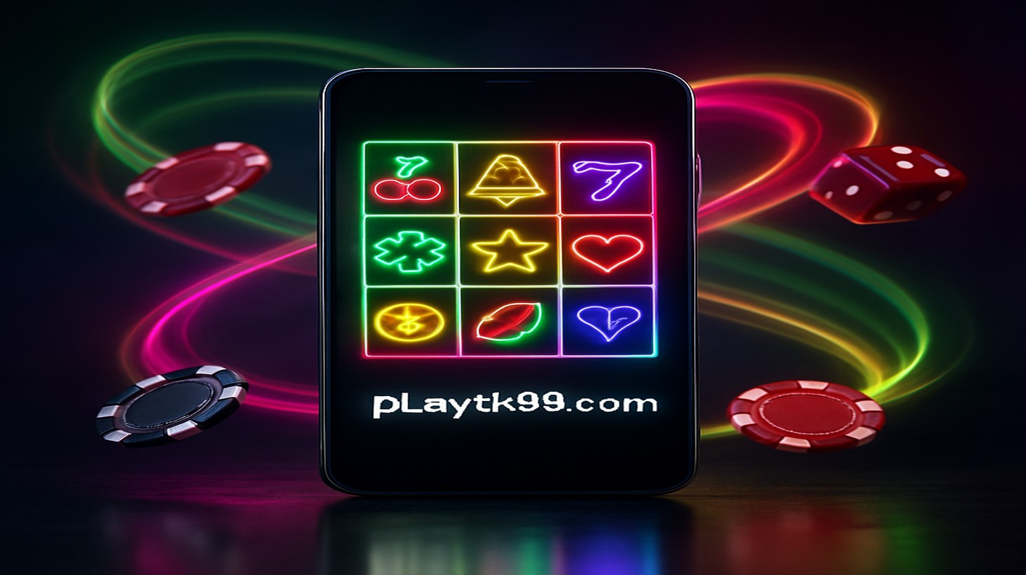 pLaytk99 অ্যাপ ব্যানার—একটি প্রমোশনাল গ্রাফিক্যাল ব্যানার